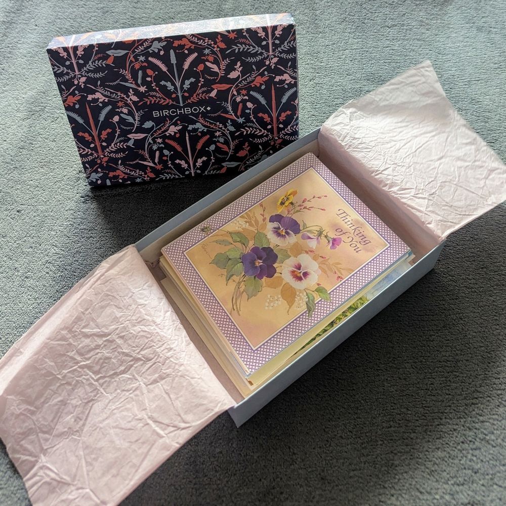 Box of 23 Assorted Greeting Cards & Envelopes
